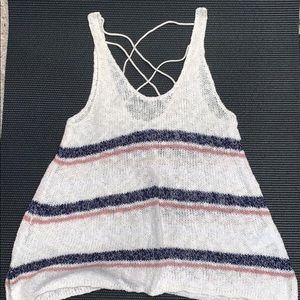 Knit tank top